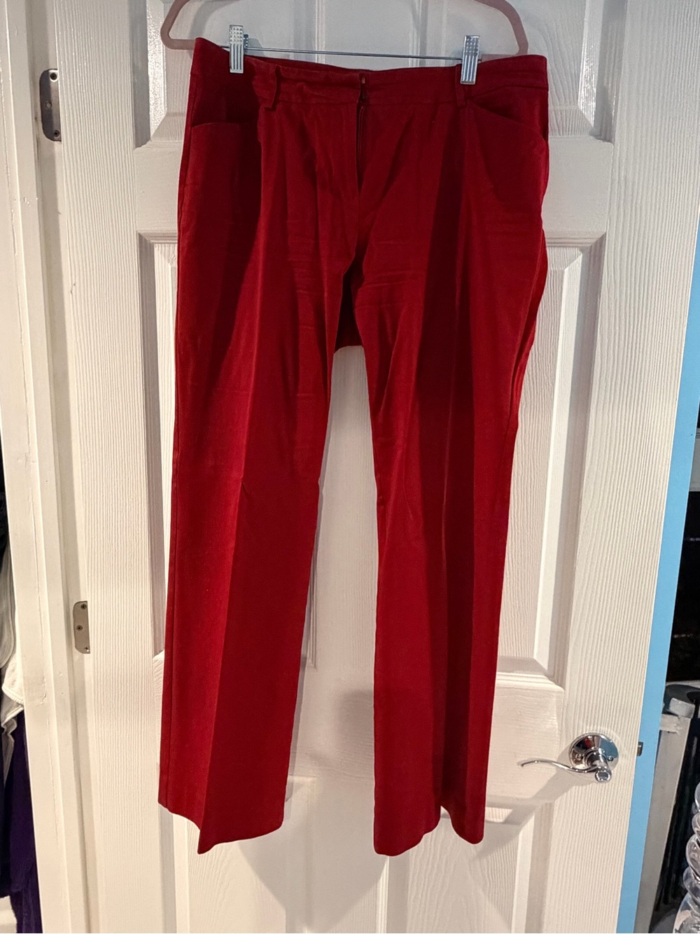 Women's Red Dress Pants
